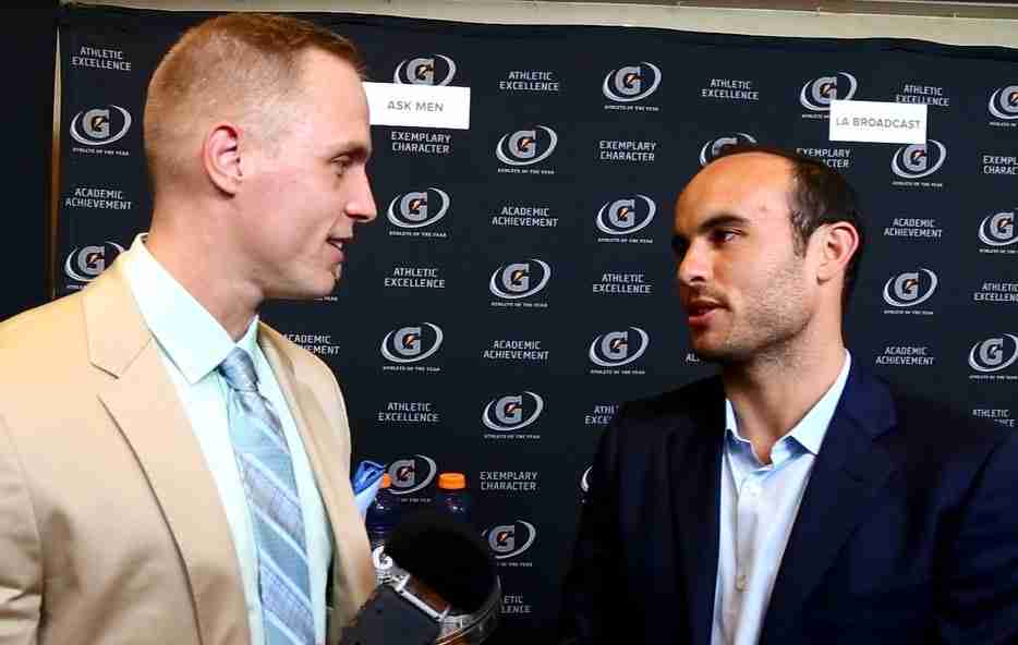 Landon Donovan And Paul Eide Talking About Soccer In Los Angeles