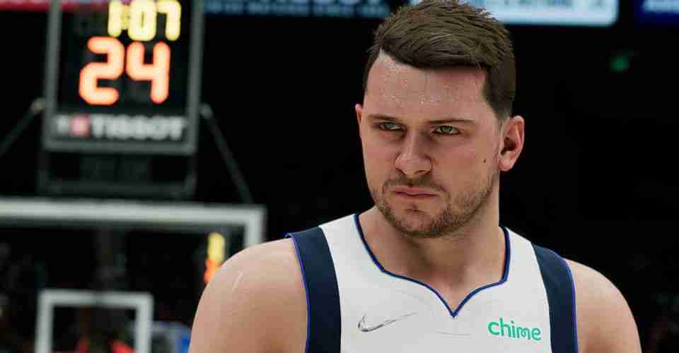 NBA 2k22 Screenshot of Luka