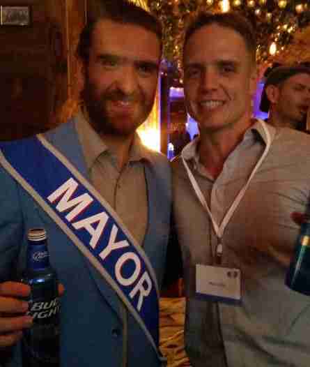 On Location in NYC with Bud Light Mayor of Whatever!