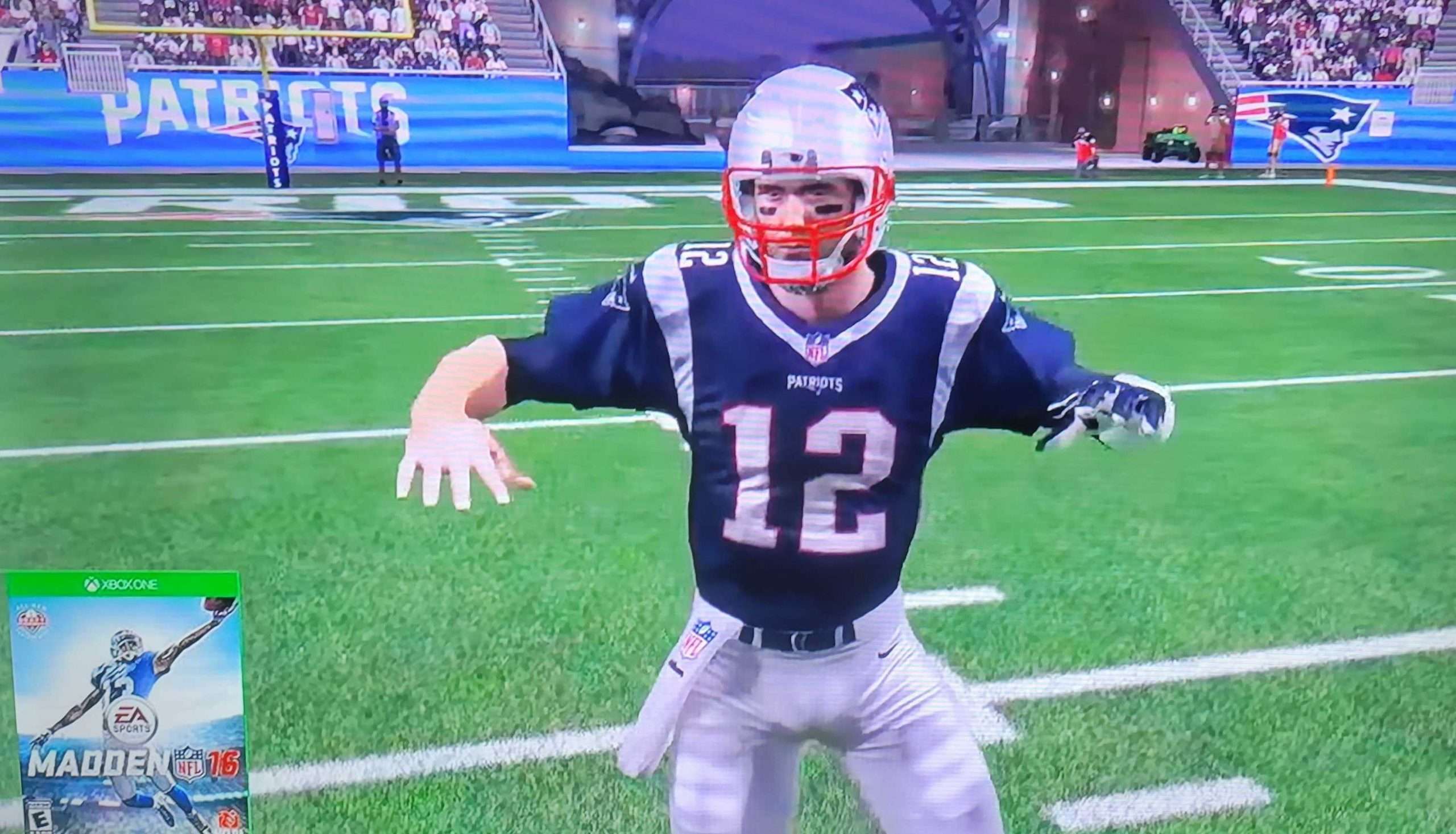Tom Brady Madden 16 Rating