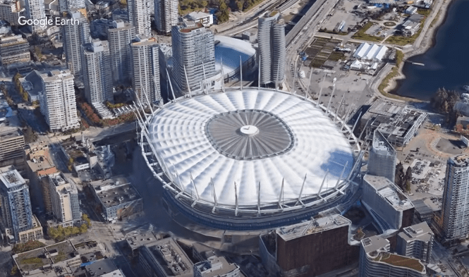BC Place CFL Stadium Of BC Lions