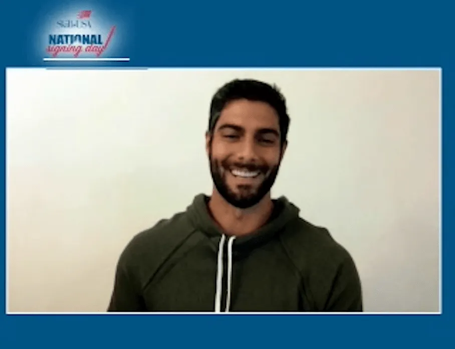 Jimmy Garoppolo: Best Ball You Ever Threw, Weird When 40+ Year Old Dudes Fan-Girl Over You?