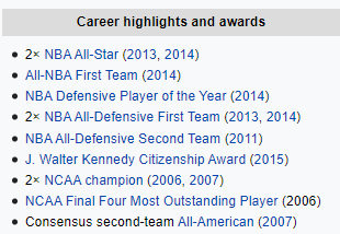 Joakim Noah Stats